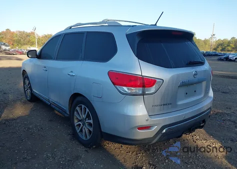 2013 Nissan Pathfinder Sl z USA, uszkodzony, nr VIN 5N1AR2MM0DC665290
